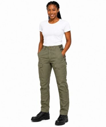 Women Army Green Tactical Multi Pocket Cargo Pants