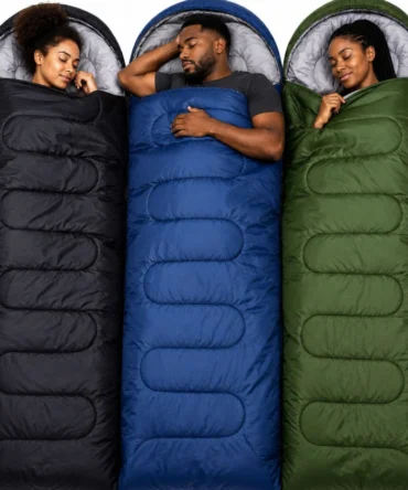 All Season Outdoor Sleeping Bag For Camping & Travel